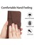 Infinix Hot 30I Brown Için Buzağı Dokulu Pu Kılıf (Yurt Dışından) 3