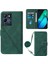 Infinix Note 12 G96 Koyu Yeşil Için Crossbody Deri Kılıf (Yurt Dışından) 1