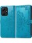 Infinix Hot 30I Mavi Için Mandala Çiçek Deri Kılıf (Yurt Dışından) 2