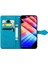 Infinix Hot 30I Mavi Için Mandala Çiçek Deri Kılıf (Yurt Dışından) 3