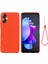Tecno Spark 9t / 9 Pro Kırmızı Için Sıvı Silikon Kılıf (Yurt Dışından) 1