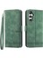 Samsung Galaxy M35 Yeşil Için Tpu + Pu Deri Kılıf (Yurt Dışından) 1