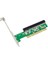 Pcı - Pcı Express X16 Dönüşüm Kartı Adaptörü PXE8112 Pcı-E Köprü Genişletme Kartı (Yurt Dışından) 5