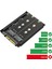 2'si 1 Arada M.2 Nvme SSD ve B Anahtarı/b&m Anahtarı Ssd'den SFF-8639 U.2'ye Çerçeve Braketi ile - Msata Ssd'yi 7 mm 2,5 Inç Sata Sürücüsü Olarak Tutun (Yurt Dışından) 3