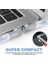 USB C Manyetik Adaptör 24 Pins Tip C Konnektör 40 Gbp/s Pd 100 W Hızlı Şarj Dönüştürücü Thunderbolt 3 IPad MacBook Için (Yurt Dışından) 2
