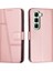 Infinix Hot 50 Pro+ 4g Pembe Için Buzağı Dokulu Deri Kılıf (Yurt Dışından) 1