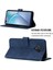 Infinix Zero 8 X687 Mavi Için Crossbody Deri Kılıf (Yurt Dışından) 4
