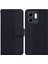Infinix Hot 50I / Smart 9 Siyah Için Kabartmalı Pu Kılıf (Yurt Dışından) 1