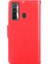 Tecno Camon 17 Kırmızı Deri Kılıf (Yurt Dışından) 4