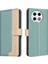Tecno Spark 30 Pro 4g Yeşil Için Rfıd Deri Kılıf (Yurt Dışından) 1