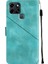 Infinix Smart 6 Yeşil Için Deri Telefon Kılıfı (Yurt Dışından) 3