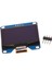 1.54 Inç 4pın Mavi Ekran Modülü SSD1309 Sürücü OLED Ekran Modülü SSD1306 I2C Arayüzü 128X64 ile Uyumlu (Yurt Dışından) 1