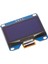 1.54 Inç 4pın Mavi Ekran Modülü SSD1309 Sürücü OLED Ekran Modülü SSD1306 I2C Arayüzü 128X64 ile Uyumlu (Yurt Dışından) 4