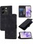 Infinix Hot 40I Siyah Için Kabartmalı Pu Kılıf (Yurt Dışından) 1