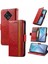 Infinix Zero 8 Kırmızı Için Business Ekleme Deri Kılıf (Yurt Dışından) 1