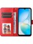 Infinix Hot 12I Kırmızı Ayçiçeği Deri Kılıf (Yurt Dışından) 3