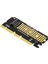 M2 Sabit Disk Kartı M.2'den Pcie X16 Yükseltici Kartı Pcie'den M2'ye Adaptör Kartı M2 M Anahtar Arayüzü Pci Express 3.0 B (Yurt Dışından) 1