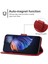 Tecno Camon 18 P Kırmızı Deri Kılıf (Yurt Dışından) 4