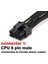 Cpu 8 Pin Erkek - Cpu 8 Pin (4+4) Erkek EPS-12V Anakart Güç Adaptörü Kablosu Corsair Modüler Güç Kaynağı Için (60 Cm) (Yurt Dışından) 2