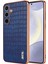 Samsung Galaxy S25+ 5g Mavi Için Azns Timsah Dokulu Kılıf (Yurt Dışından) 1
