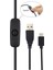 Güç Adaptörü Kablosu 5V 3A Usb'den Tip-C'ye Güç Kaynağı Kablosu, Raspberry Pi 4 Için Açma/kapama Düğmesi ile (Yurt Dışından) 5