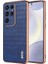 Samsung Galaxy S25 Ultra 5g Siyah Için Azns Timsah Dokulu Kılıf (Yurt Dışından) 4