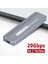 M.2 Nvme SSD Muhafazası Sabit Sürücü Kutusu 20 Gbps Sabit Sürücü Kutusu Type-C Usb3.2 GEN2X2 Desteği Uasp Trım Macbook Windows Için (Yurt Dışından) 5