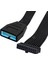 6 Adet Anakart USB 3.0 19PIN 20PIN Dişi - USB 3.0 19PIN 20 Pin Erkek Anakart Uzatma Kablosu Pc Anakart Için (Yurt Dışından) 4