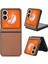 Infinix Zero Flip Brown Için Pu Deri Pc Telefon Kılıfı (Yurt Dışından) 1