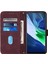 Infinix Note 10 Şarap Kırmızısı Için Crossbody Deri Kılıf (Yurt Dışından) 3