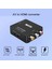 Rca'dan Hdmı'ya Av'dan Hdmı'ya Dönüştürücü 1080P Mini Rca Cvbs Video Ses Dönüştürücü Adaptör Pal/ntsc Tv/pc/ Ps3/ Stb/xbox Vhs Için (Yurt Dışından) 4