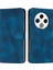 Tecno Spark 30 4g Mavi Için Dream Üçgen Deri Kılıf (Yurt Dışından) 1