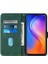 Tecno Spark 5 Air / Spark 6 Air Koyu Yeşil Için Crossbody Deri Kılıf (Yurt Dışından) 3