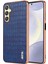 Samsung Galaxy A16 5g Mavi Için Azns Timsah Dokulu Kılıf (Yurt Dışından) 1