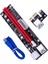 1 Adet VER103D 3ın1 Güç Pcı-E Yükseltici Kart LED 4pin 6pin Sata 15PIN Pcıe 1x Ila 16X 60CM Uzatma Kablosu Bitcoin Madenci Için (Yurt Dışından) 2