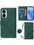 Tecno Spark 9 Pro / Spark 9t Koyu Yeşil Için Crossbody Deri Kılıf (Yurt Dışından) 1