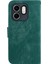 Infinix Hot 50I / Smart 9 Yeşil Için Kabartmalı Deri Kılıf (Yurt Dışından) 4