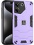 Tecno Camon 20 Pro 5g Mor Için 2'si 1 Arada Darbeye Dayanıklı Telefon Kılıfı (Yurt Dışından) 1