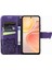 Infinix Smart 9 Mor Için Aşk Çiçeği Kabartmalı Kılıf (Yurt Dışından) 3