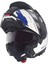 E2 Atlas Blue Çene Açılır Kask 5