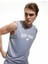 Baskılı Regular Fit Bisiklet Yaka Kolsuz Spor Atlet 1
