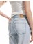 Mom Fit Yüksek Bel Pamuklu Cepli Denim Pantolon - Mom Slim Jean 3