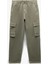 Pamuklu Straight Fit Jean Kargo Pantolon 2