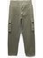 Pamuklu Straight Fit Jean Kargo Pantolon 3