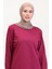 Iki Iplik Penye Tunik 280128-13 Fuşya 3