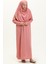 Tek Parça Namaz Elbisesi 1712-03 Pudra 2