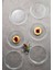 Majestik Cam Mini Tatlı Pasta Tabağı 16 cm Sunumluk Tabak 1