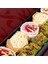 Sultan ve Baklava Bohça Lokum Bordu Kutu 550G 2