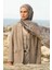 Bej Ed Scarf Iconic Collection Hasna Desen Şal 1