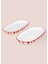 Joy Oval Servis 2li Set Kırmızı 17X30X4 cm 5